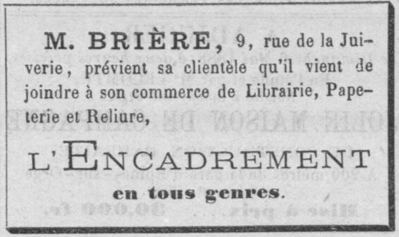 Réclame Brière (1888)