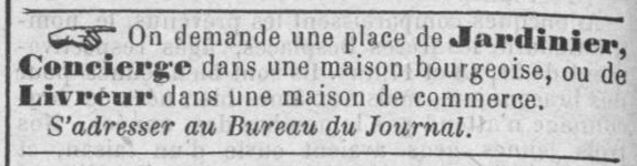 Annonce anonyme (1888)