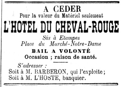 Mise en vente de mars 1902