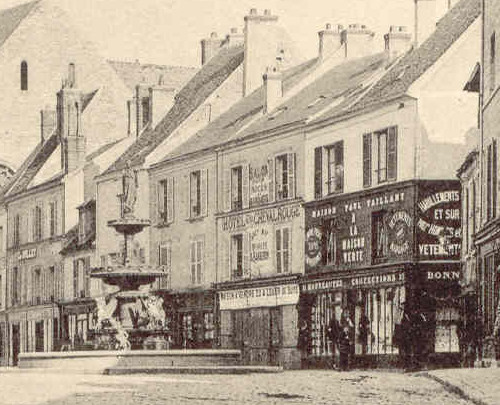 La boutique d'Henri Charpentier en 1905 (cliché CLC)