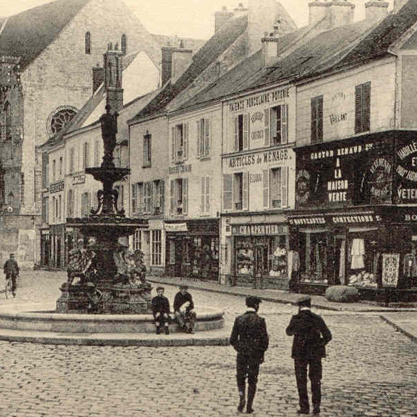 La boutique d'Henri Charpentier en 1908 (cliché ELD)