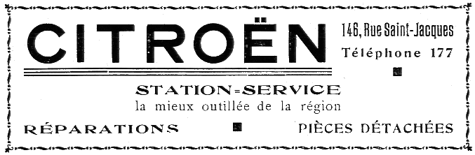 Citroën, station-service