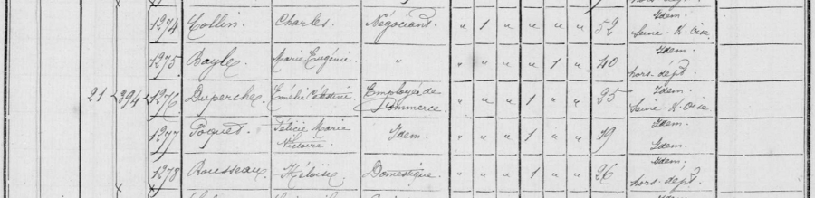Recensement de 1876