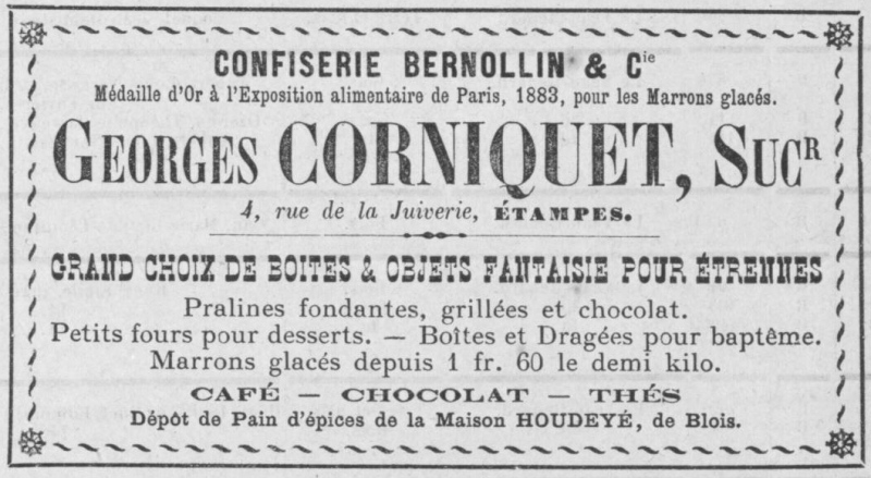 Réclame Corniquet (1888)