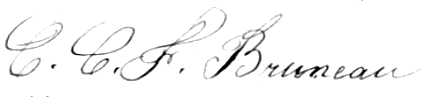 Signature de la seconde épouse d'Eugène Delestre en 1908