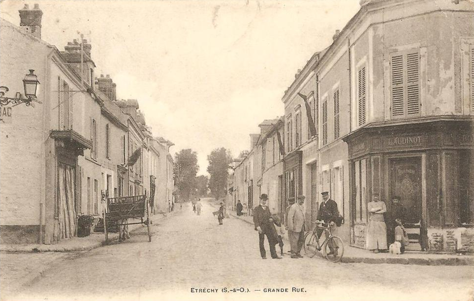 La boulangerie Laudinot vers 1907