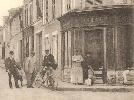La boulangerie Laudinot vers 1905