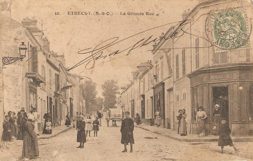 La boulangerie Laudinot vers 1907