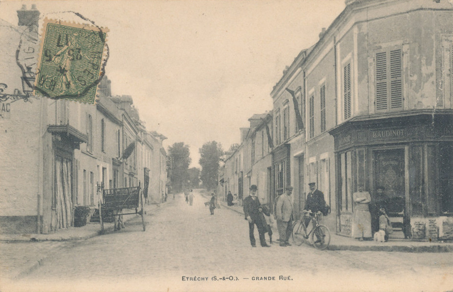 La boulangerie Laudinot vers 1917