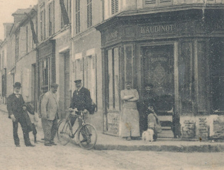 La boulangerie Laudinot vers 1917