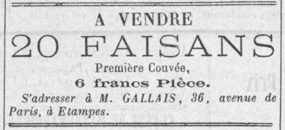 Réclame Gallais (1888)