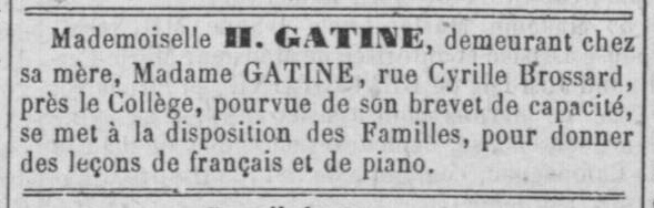 Réclame Gatine (1888)
