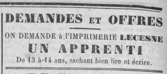 Annonce Lecesne (1888)