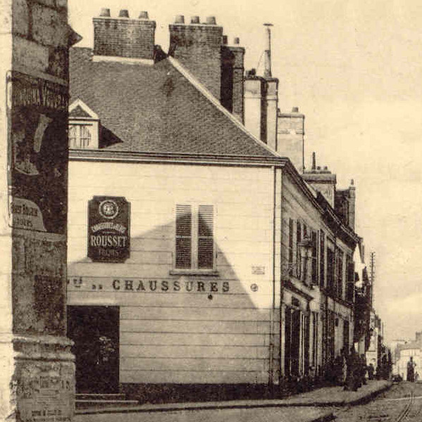 La magasin de Maxime Lefranc vers 1912