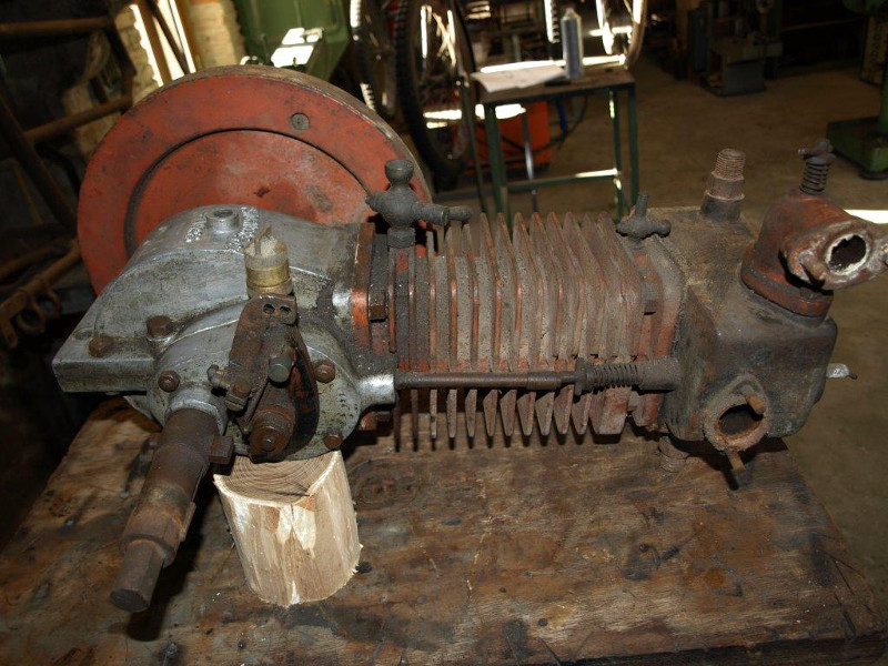 Moteur Morisse de la voiturette Brierre