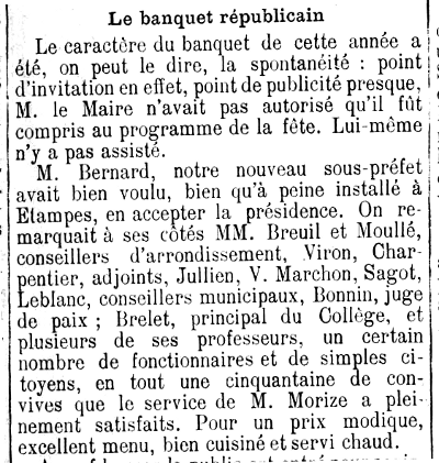 Abeille d'Etampes du 16 juillet 1898, p. 2