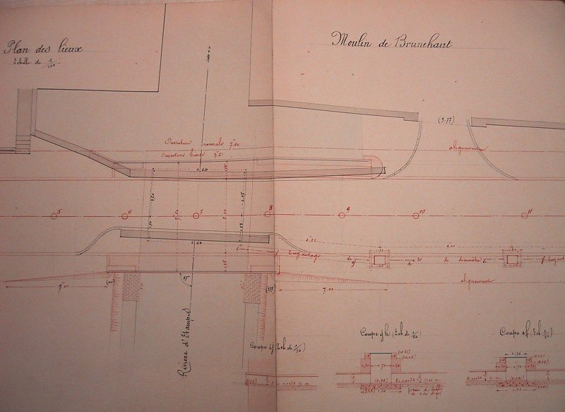 Réfection du pont (AD91, cliché de Frédéric Gatineau)