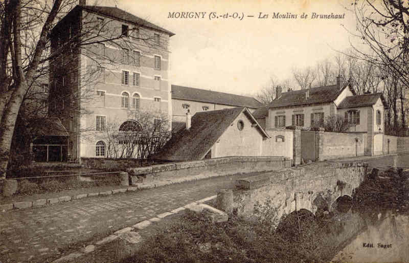 Moulin de Brunehaut (même cliché de Rameau, repris par l'éditeur local Sagot)