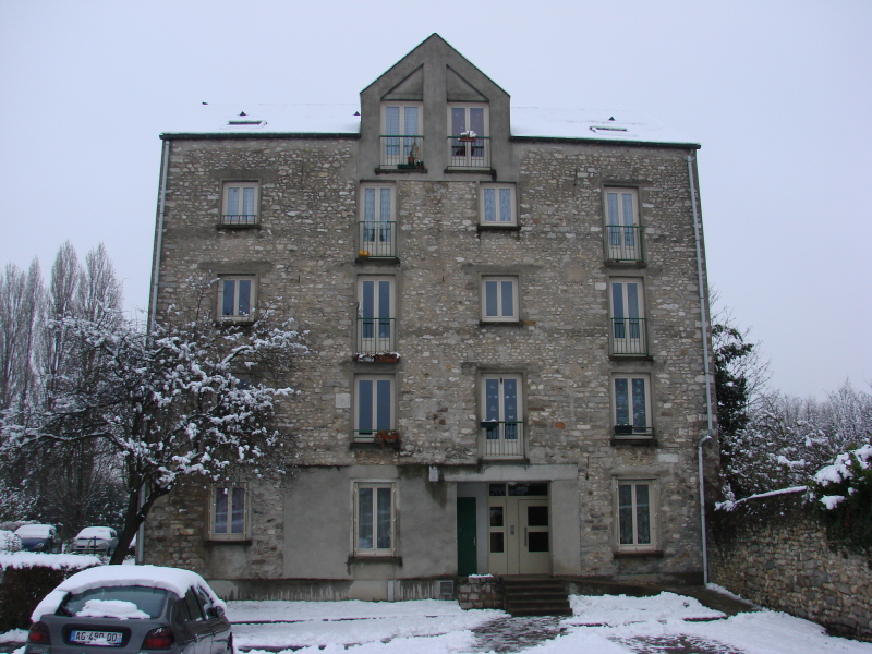 Le moulin de Coquerive le 20 décembre 2010. (cliché B.G.)