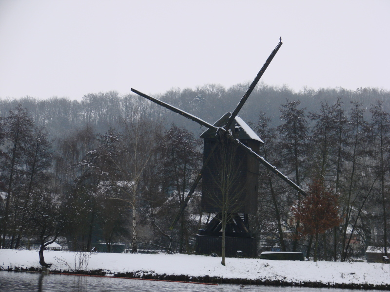 Le moulin de Jonville au 20 décembre 2010 (cliché B.G.)