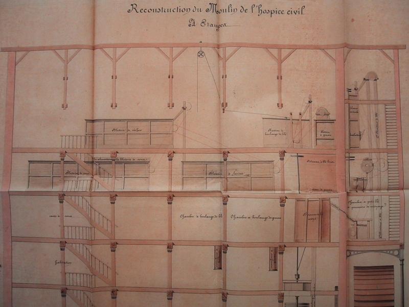 Elevation de 1852 (AD91, cliché Frédéric Gatineau)