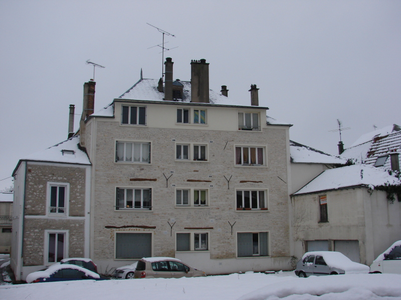 Le moulin de l'Île Maubelle  le 20 décembre 2010 (cliché Bernard Gineste)