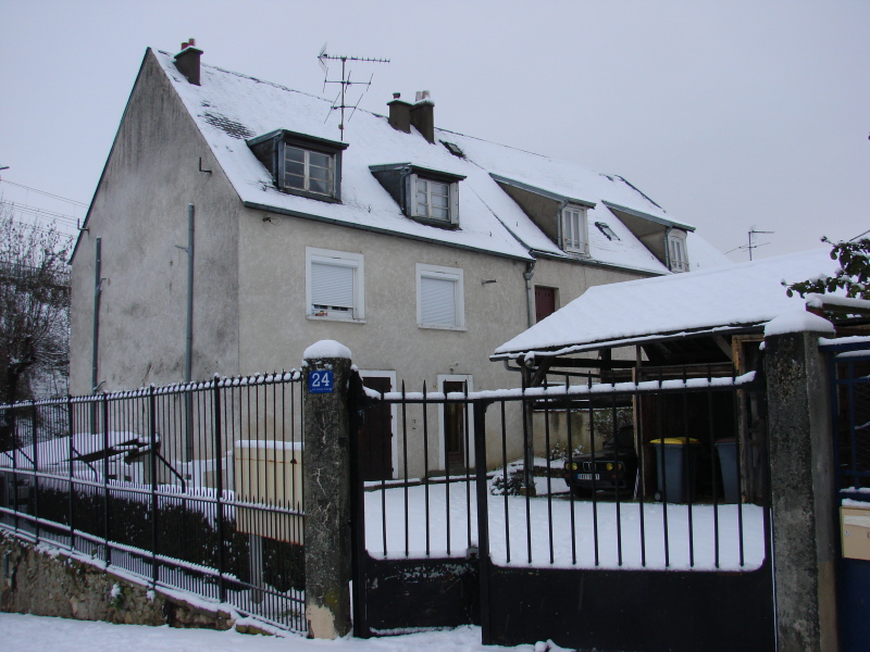 Le moulin de l'Ouche le 19 décembre 2010 (cliché B.G.)