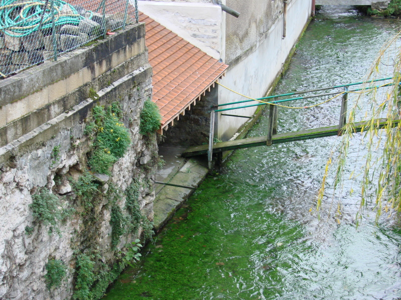 Lavoir du moulin de l'Ouche en 2010 (cliché B.G.)