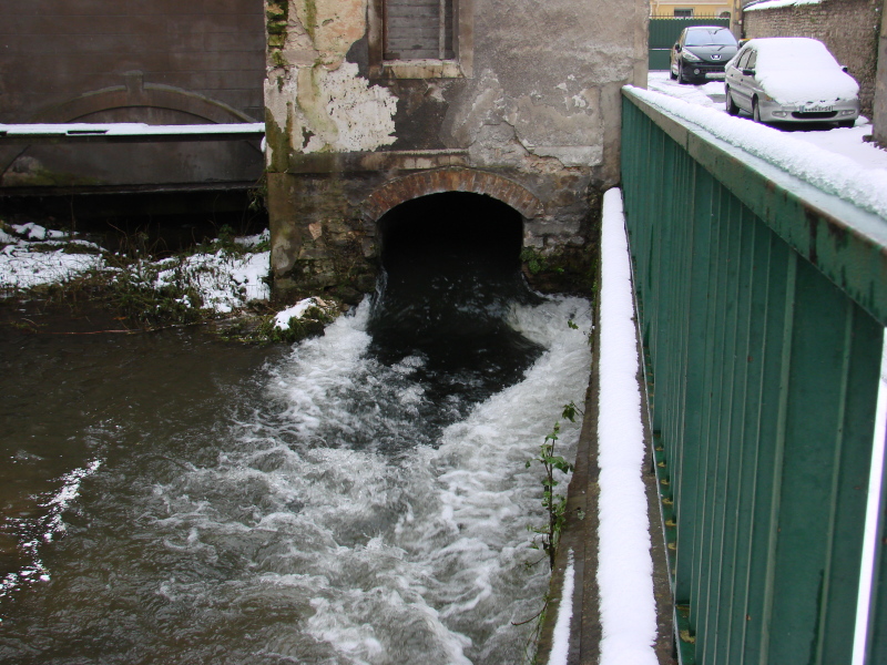 Le moulin du Bourgneuf au 20 décembre 2010 (cliché Bernard Gineste)