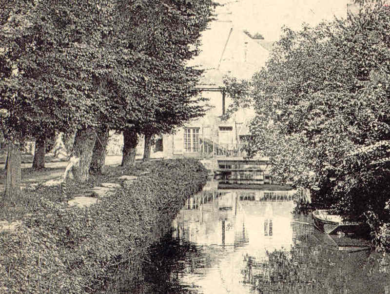 Le moulin en 1907 (cliché Neurdein)