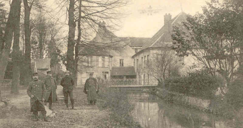 Le moulin en 1918 (cliché Rameau)