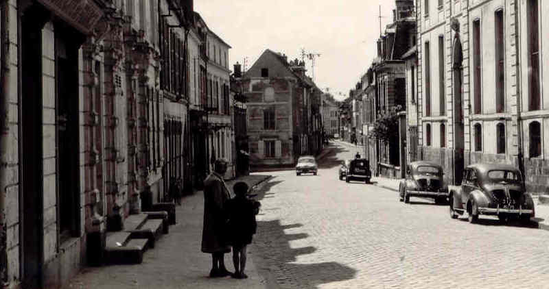 Le moulin sablon vers 1950 (détail d'un cliché Rameau)