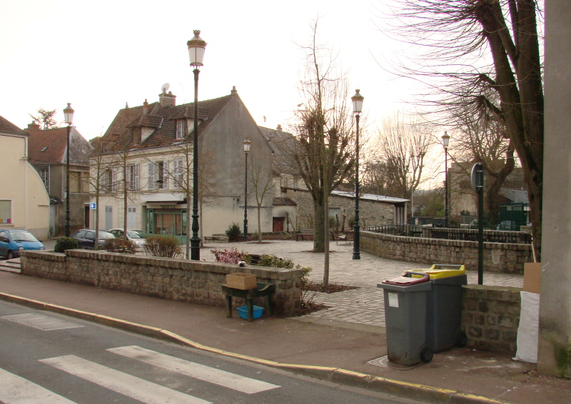 Le site du moulin Sablon le 18 mars 2011