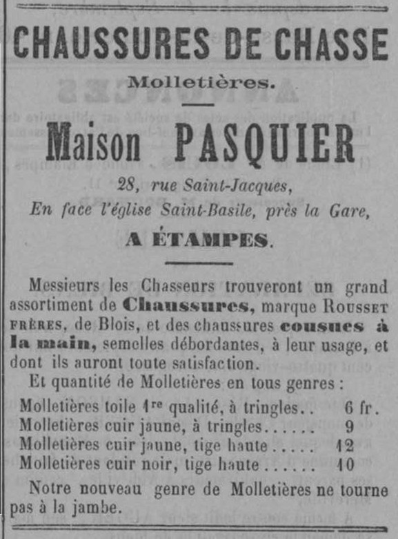 Réclame de 1890