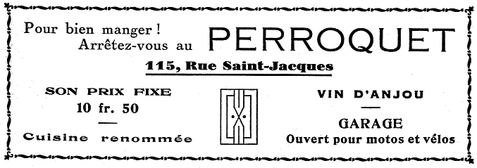 Le Perroquet, restaurant