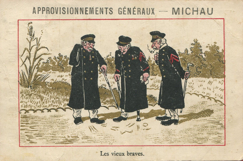 Facture imagée des Approvionnements généraux Michau de Pussay (1899-1900)