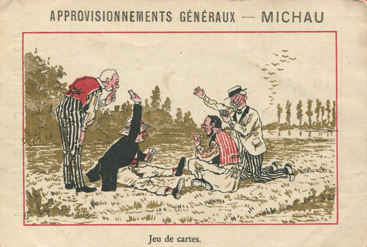 Facture imagée des Approvionnements généraux Michau de Pussay (1899-1900)