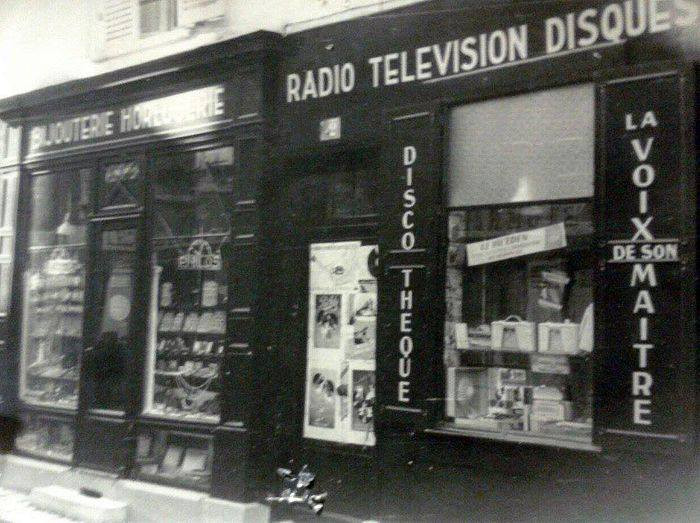 Photographie non datée de la bijouterie Renard