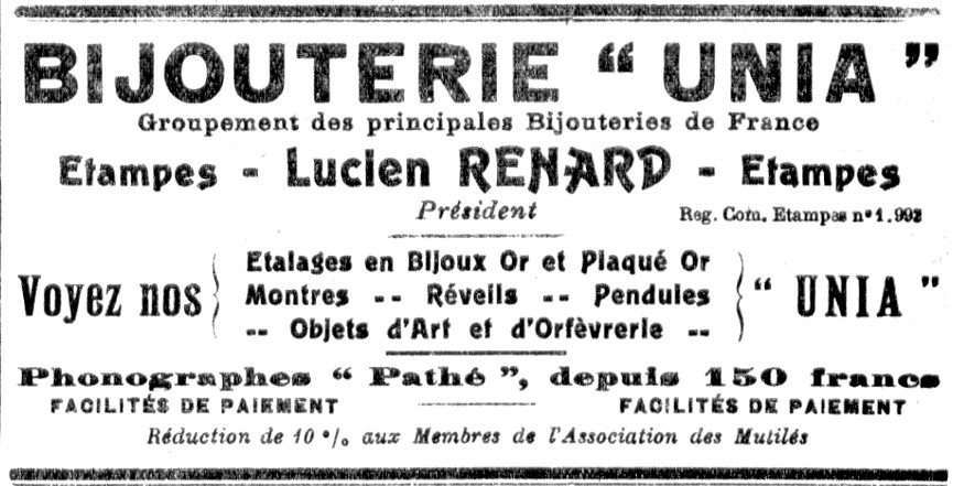 Reclame de 1924