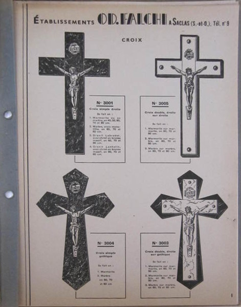Catalogue des établissements Falchi (1949)