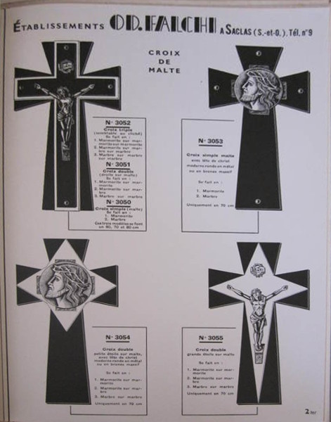Catalogue des établissements Falchi (1949)