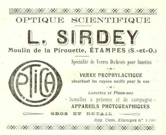 Réclame Sirdey (1925)