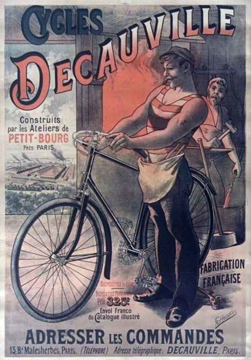 Affiche Decauville de 1895