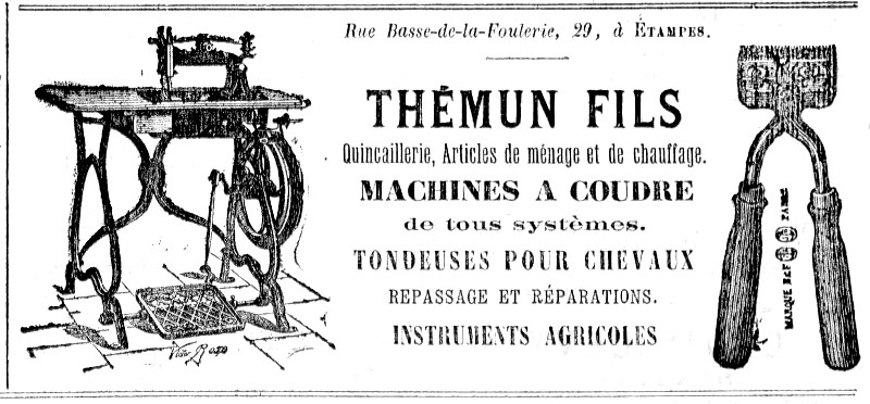 Réclame de Thémun (1882)