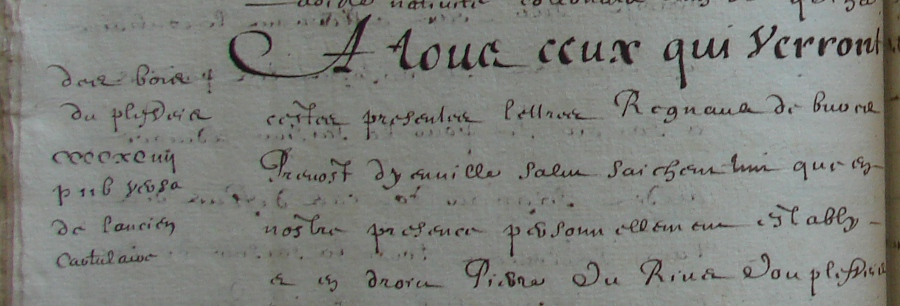 Le cartulaire de Bourges