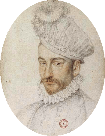 Portrait de Charles IX par François Clouet (1571)