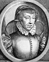 Catherine de Médicis (gravure du temps)