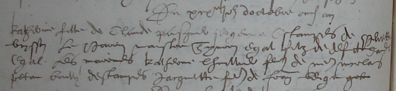 mître Simon Egal fils de défunt Daniel Egal (Notre-Dame 19 octobre 1581)