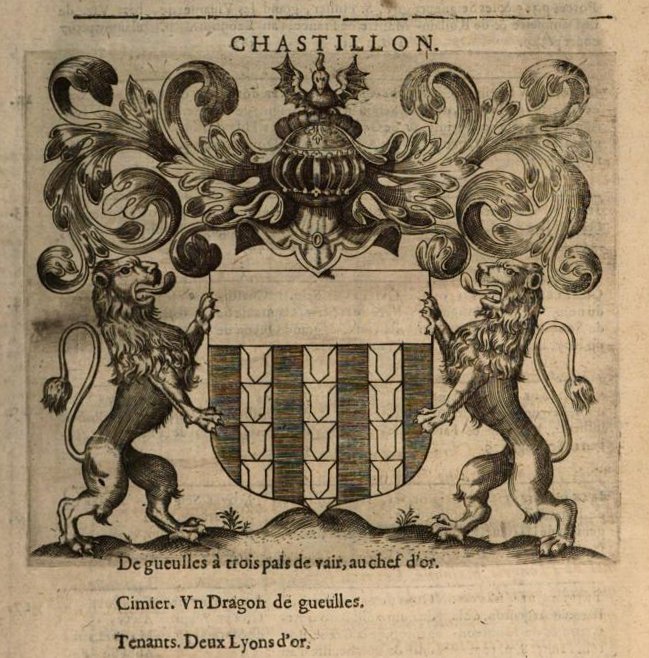 Armes de la maison de Chastillon