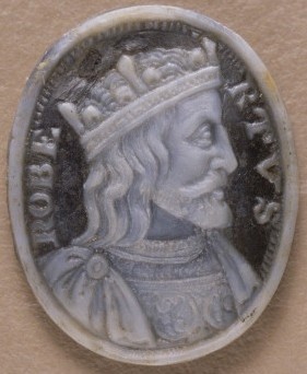 Robert II selon un camée du 17e siècle (© BNF)